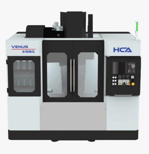 VENUS Series VENUS-850 Vertical Machining Center with 20 Tool Arm Type ATC, BT40 Spindle, 8000 RPM Speed and 1000 x 500 mm Table Size
